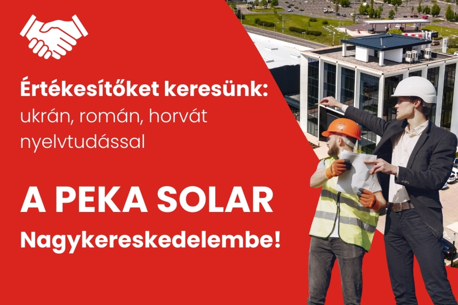 Ukrán, román és horvát nyelven beszélő értékesítőket keresünk a Nagykereskedelmünkbe!